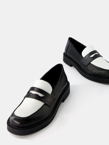 Mocassin Bershka en noir