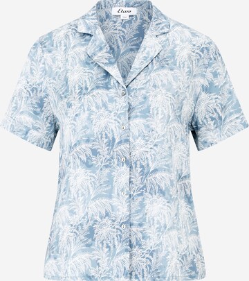 ETAM Pajama Shirt in Blue: front