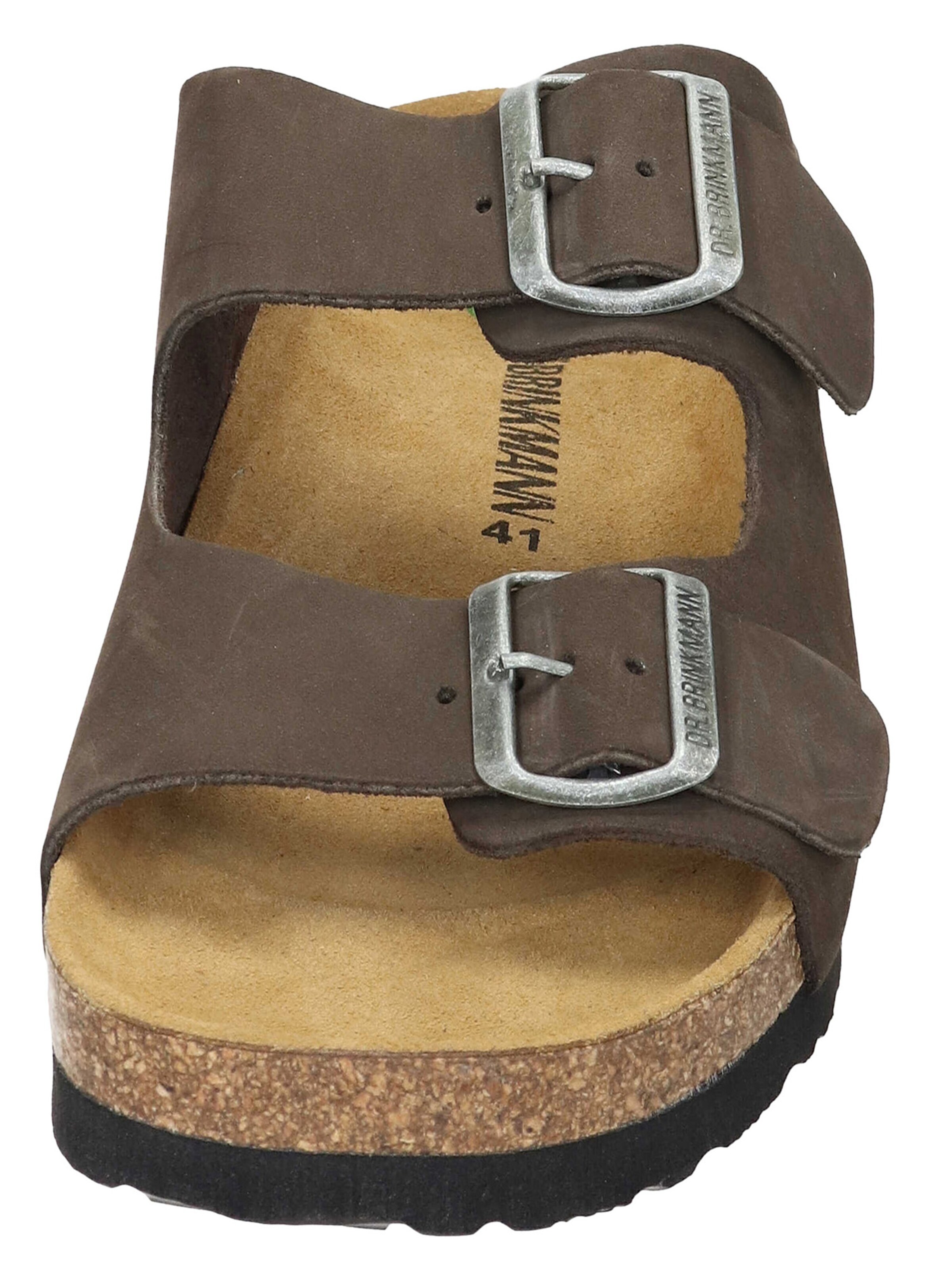 DR. BRINKMANN Mules 'Bonillo' in Brown