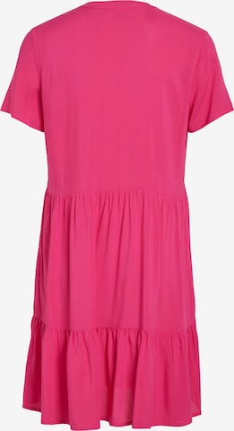 VILA Shirt Dress 'Paya' in Pink