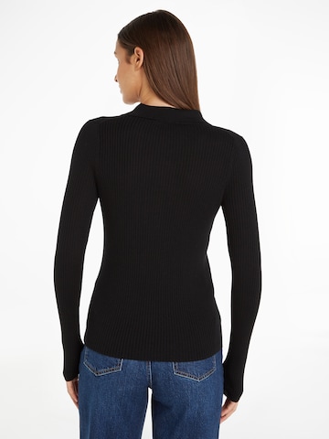 TOMMY HILFIGER Sweater 'Essential' in Black