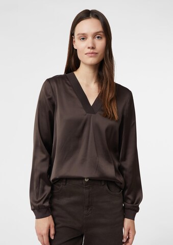 COMMA Bluse in Braun: Vorderseite