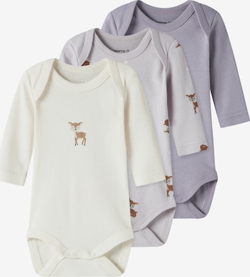 NAME IT Potkuhousut/body värissä lila: etupuoli