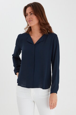 b.young Blouse 'Hialice' in Blue: front