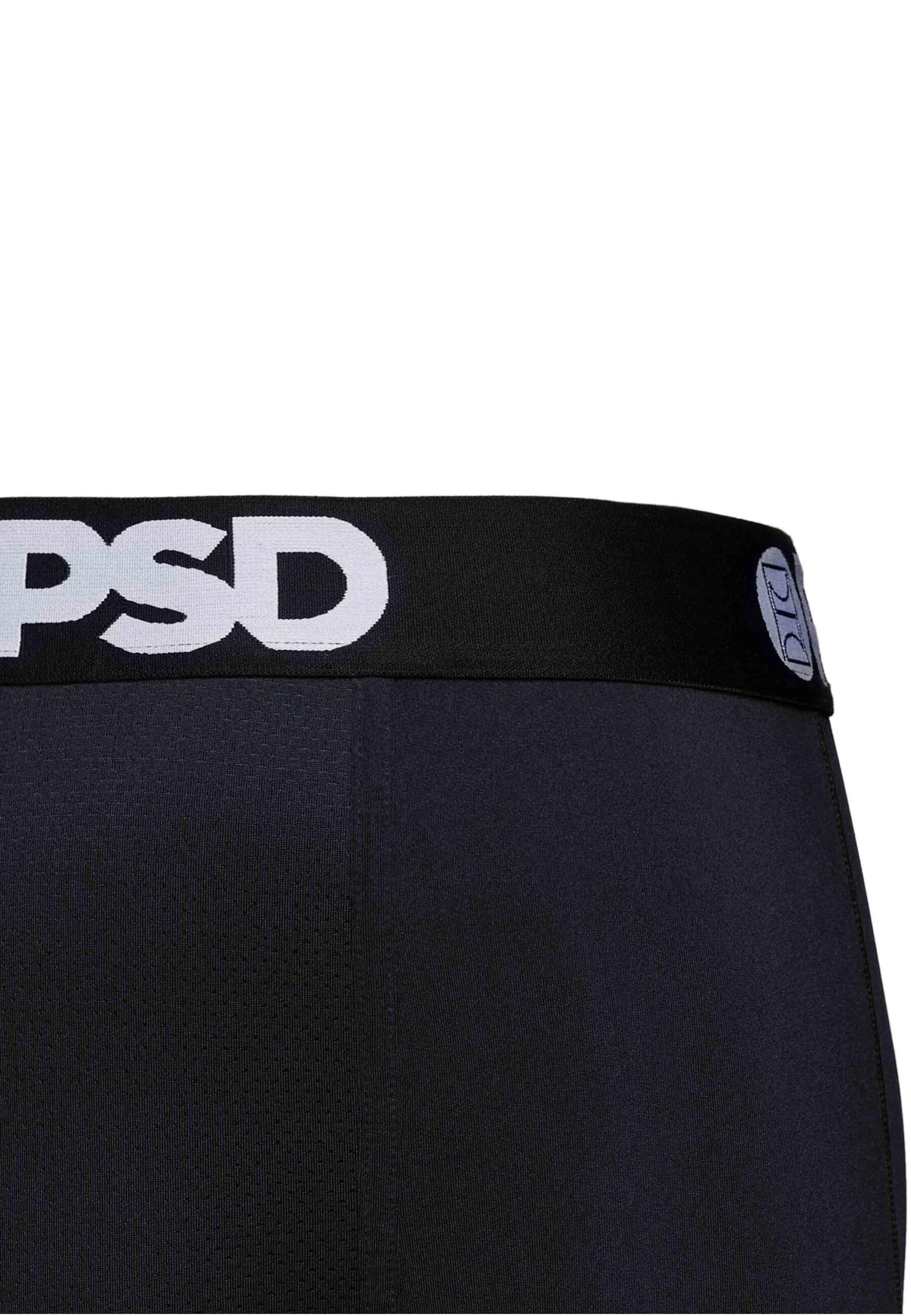 PSD Boxerky 'SOLIDS' – černá
