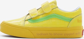 Baskets 'UY Old Skool V' VANS en jaune : devant