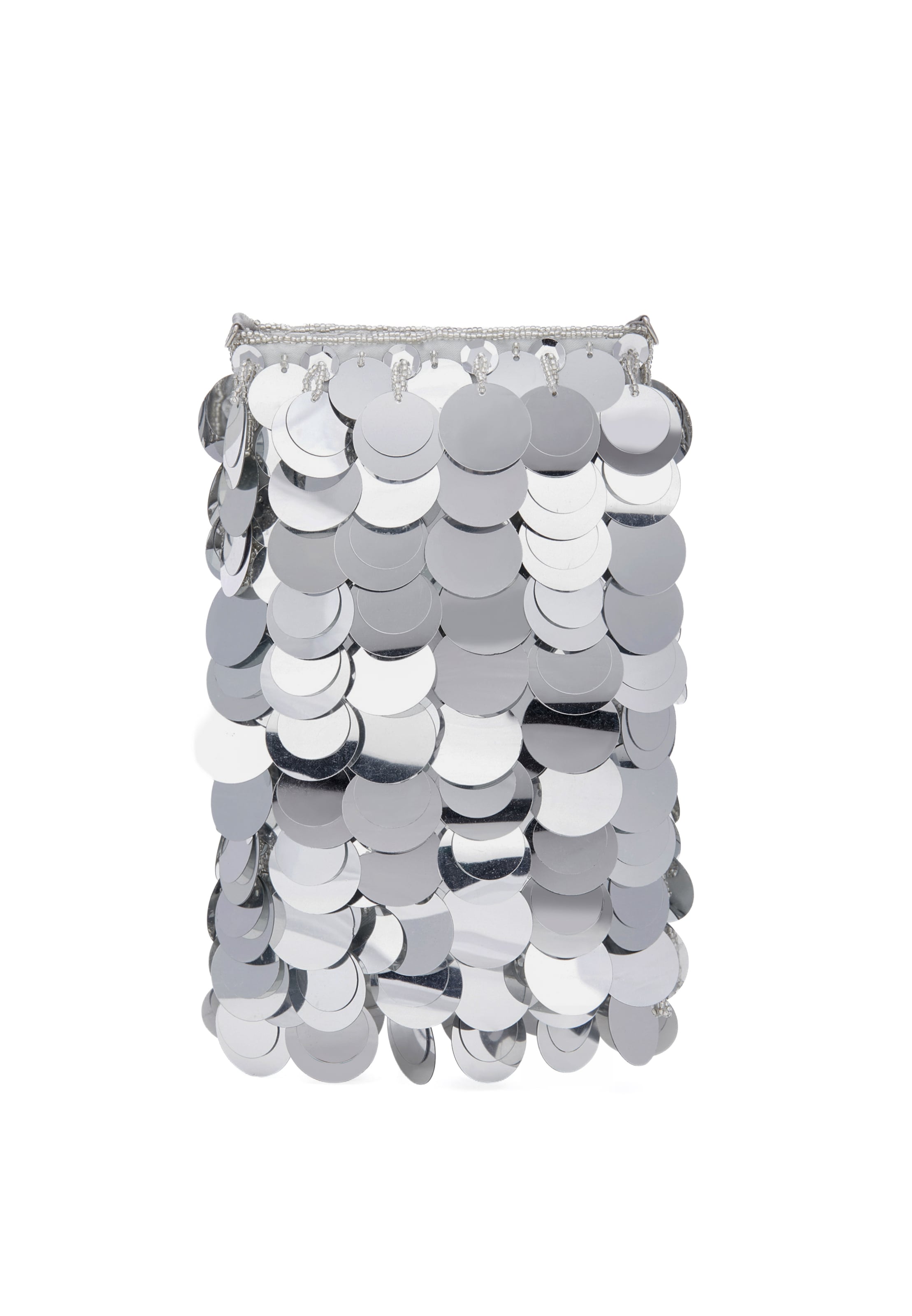 Sac à bandoulière faina en argent