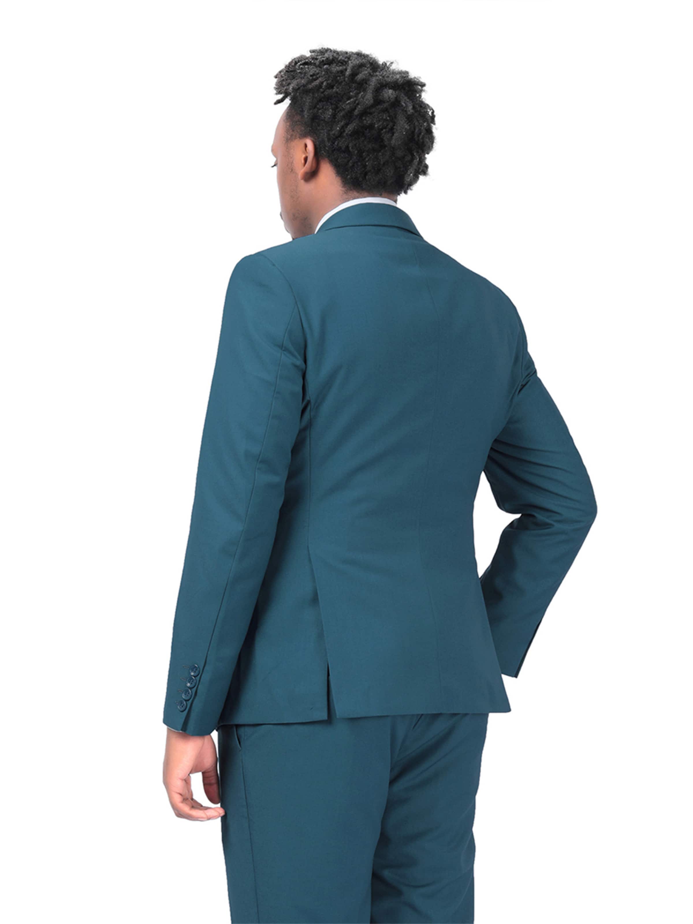 Youthup Slim fit Suit Jacket in Blue