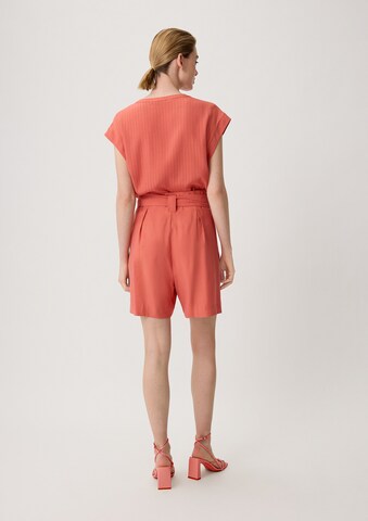 COMMA Blouse in Orange: back