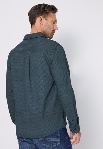 Street One MEN Regular fit Button Up Shirt in Blue