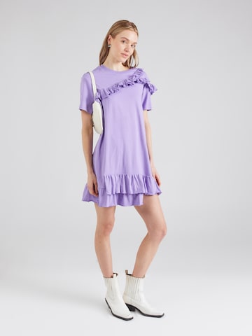 Robe Monki en violet : devant