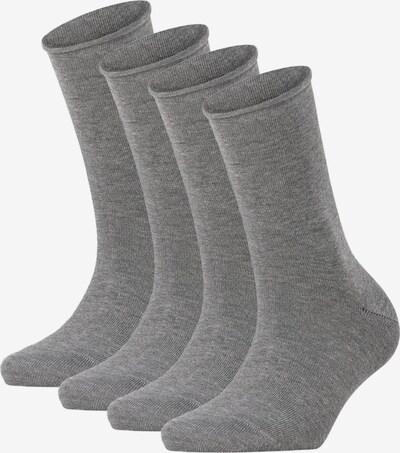 FALKE Socken 'Happy' in graumeliert, Produktansicht