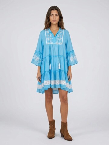Miss June - Vestido 'Robe Courte Cecilia' em azul