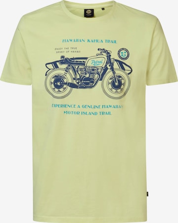 Petrol Industries Bluser & t-shirts 'Lagoonize' i gul: forside
