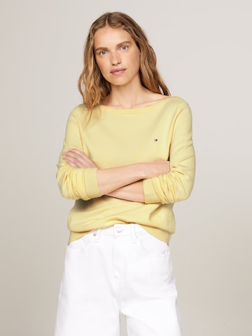 TOMMY HILFIGER Sweater in Yellow: front