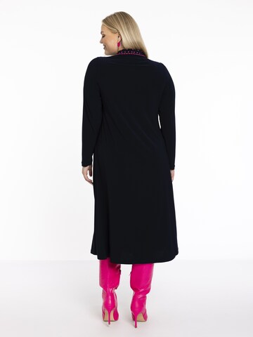 YOEK Kleid 'mit Druck' in Blau