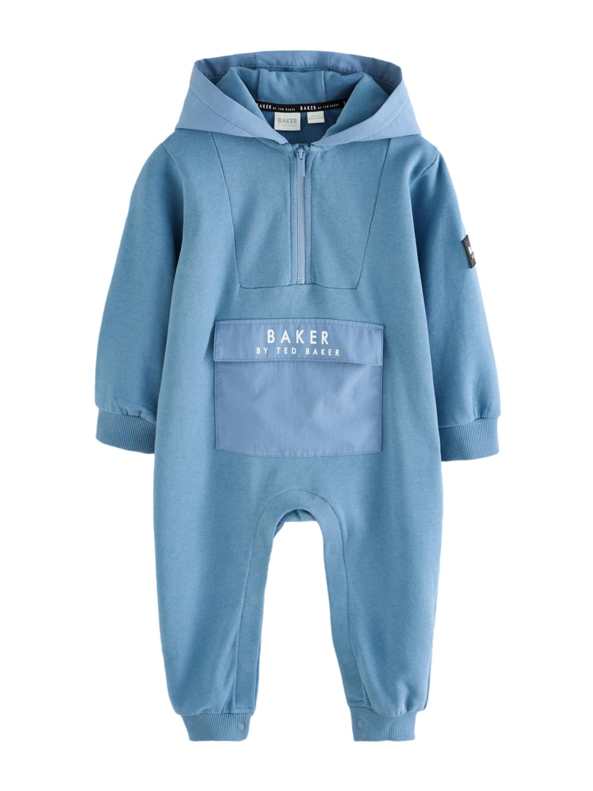 Baker by Ted Baker Ползунки/боди в Синий: спереди