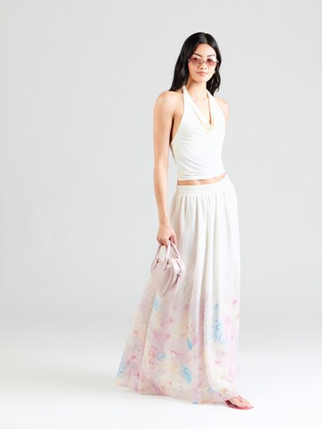 Jupe 'YASFLORENCE' YAS en beige