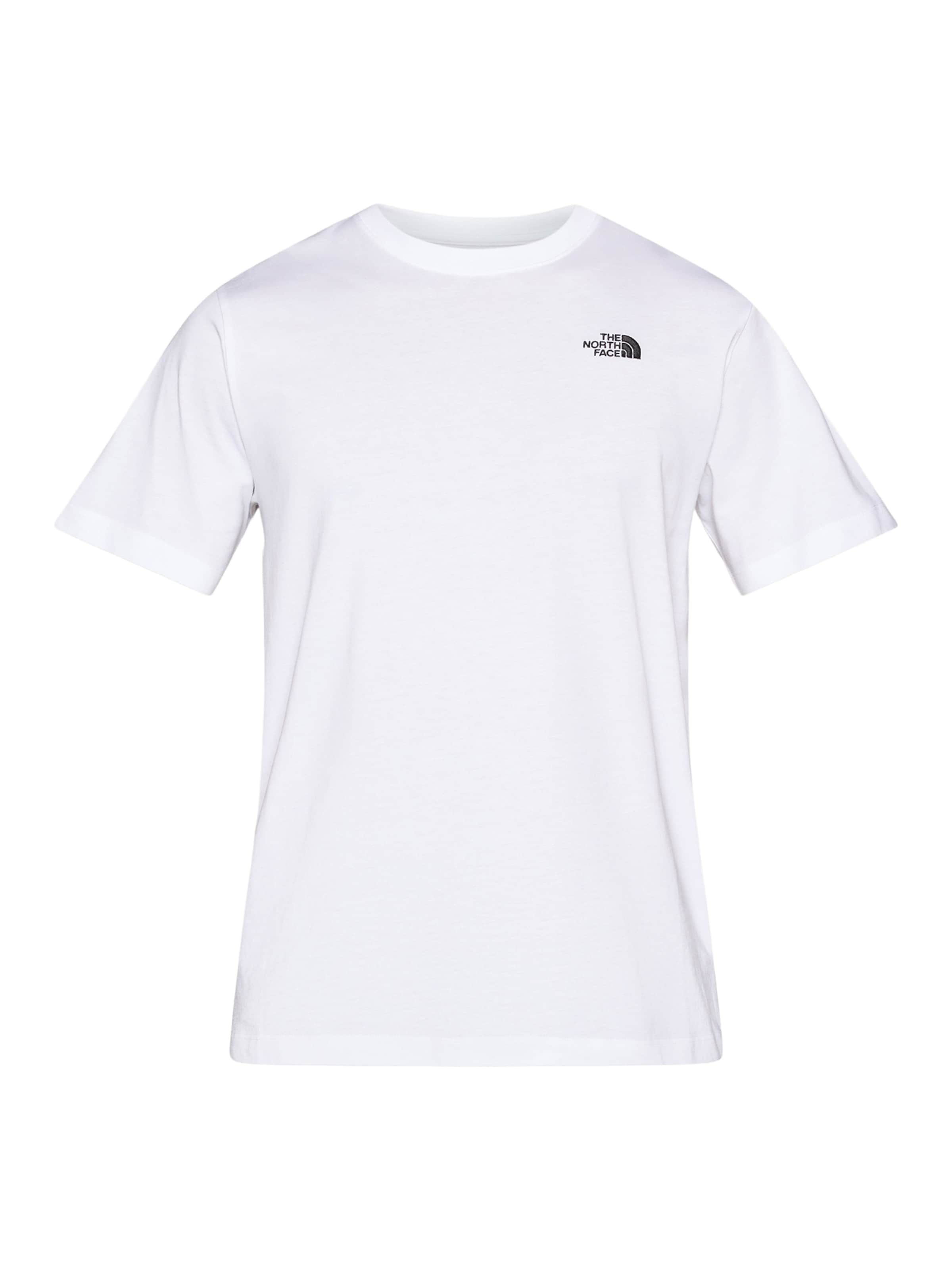 THE NORTH FACE Koszulka 'Evolution Simple Dome' w kolorze biały: przód