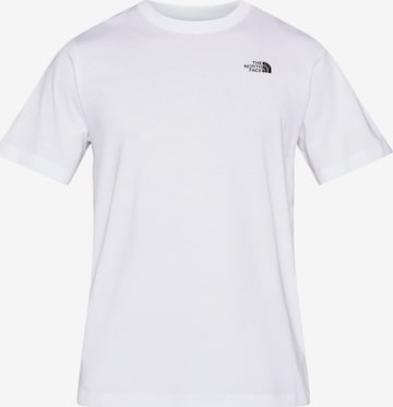 THE NORTH FACE Koszulka 'Evolution Simple Dome' w kolorze biały: przód