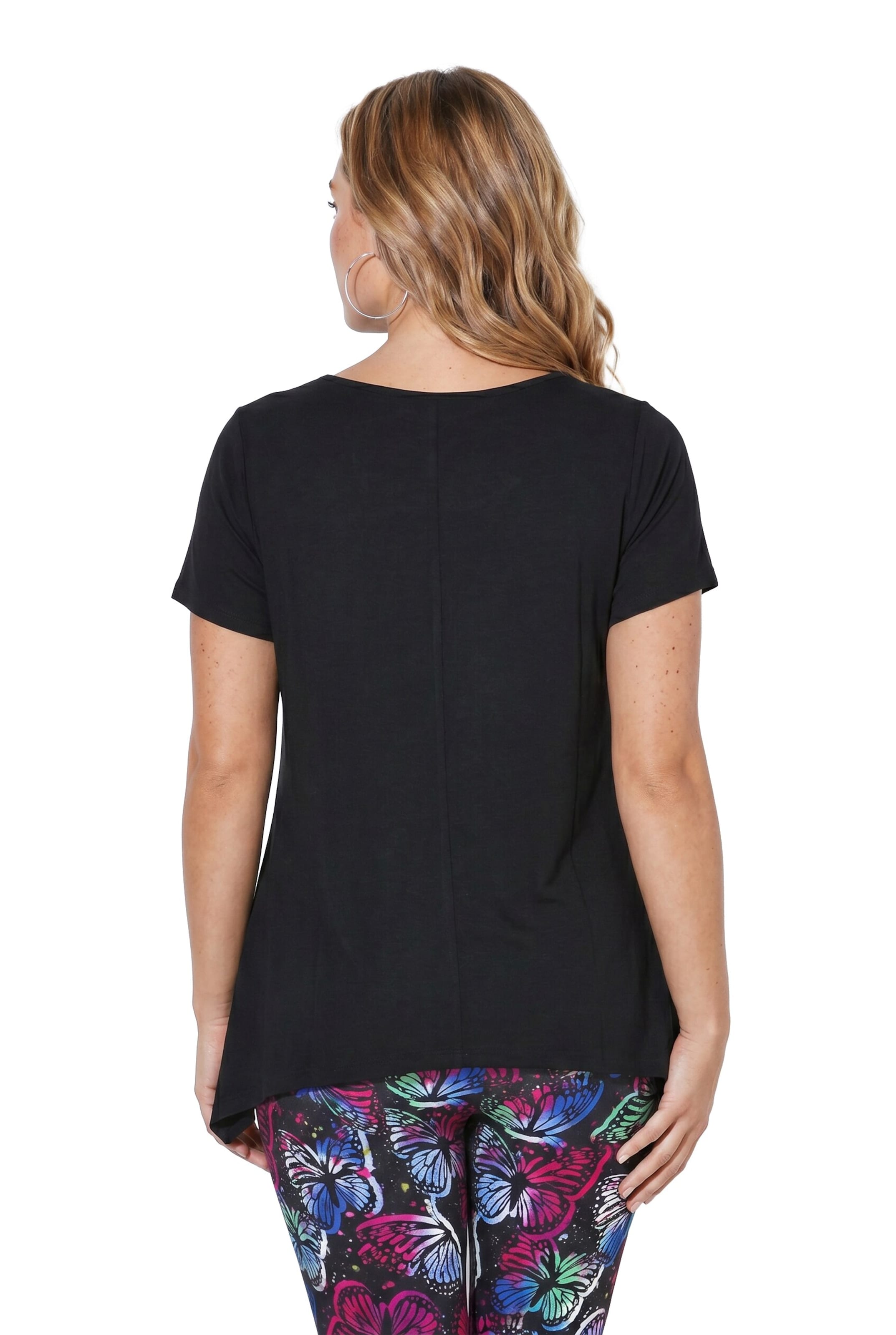 Angel of Style Shirt in Zwart