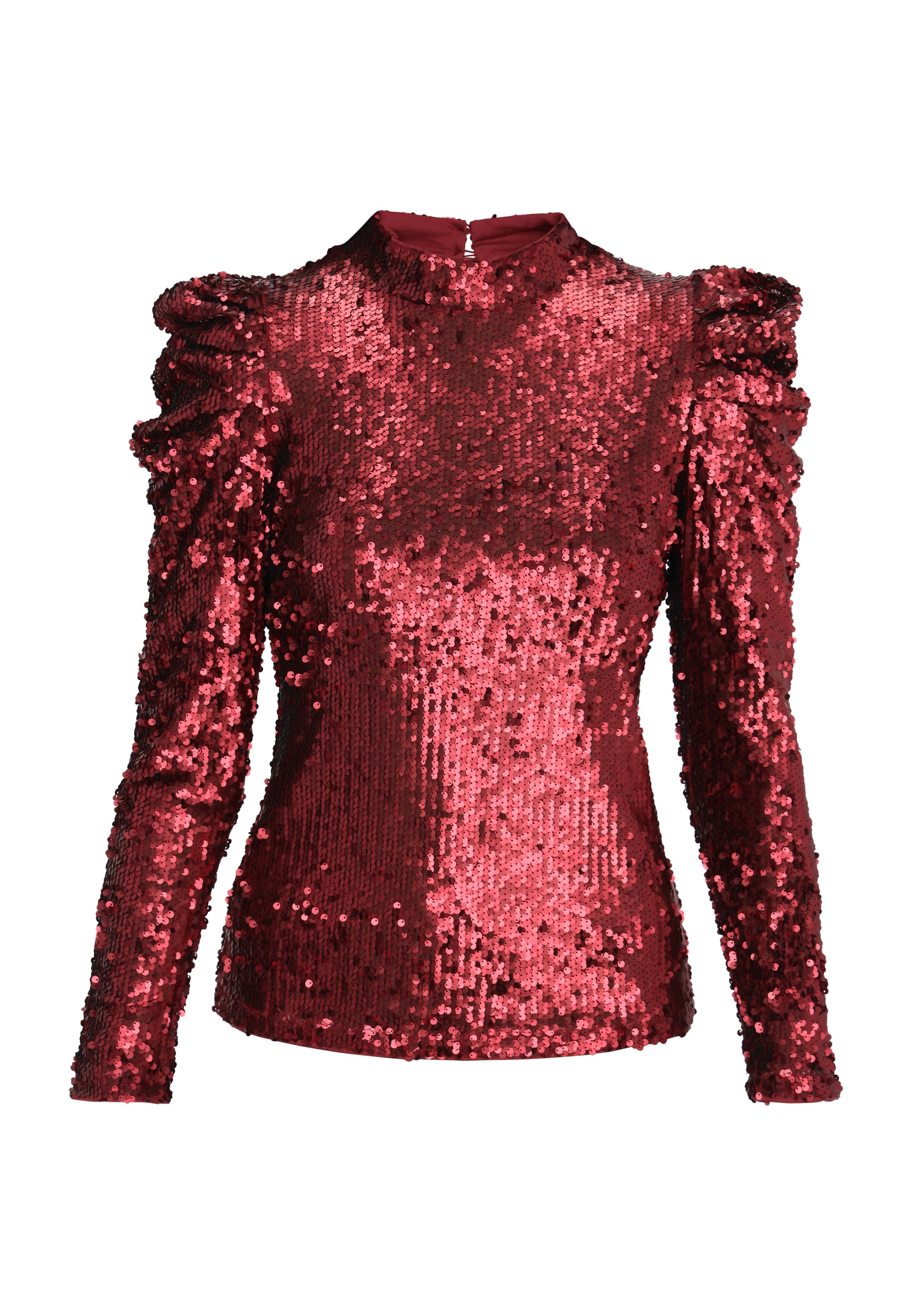 NAEMI - Blusa en rojo: frente