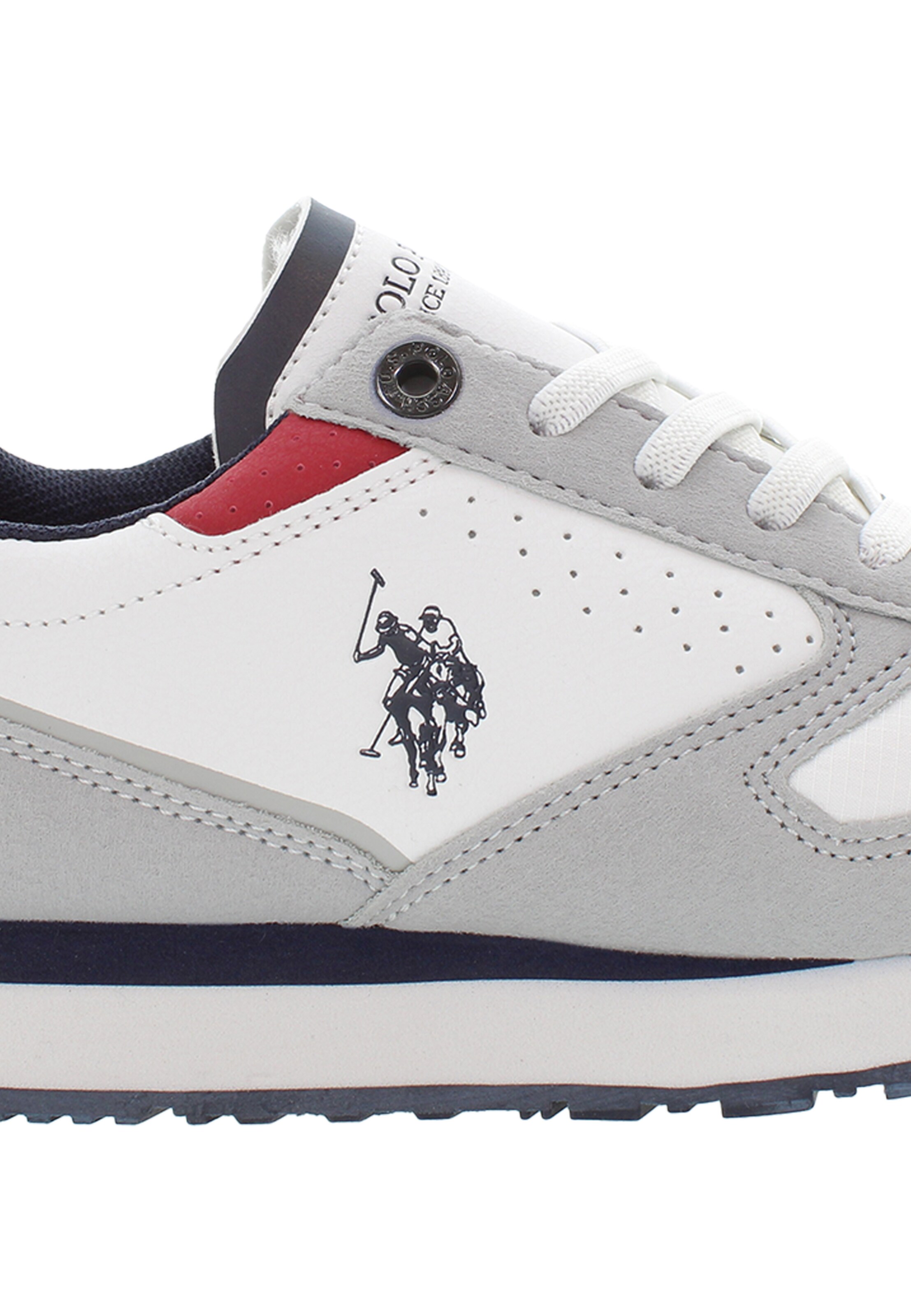U.S. POLO ASSN. Trainers 'NOBIK001K/5YN1' in White