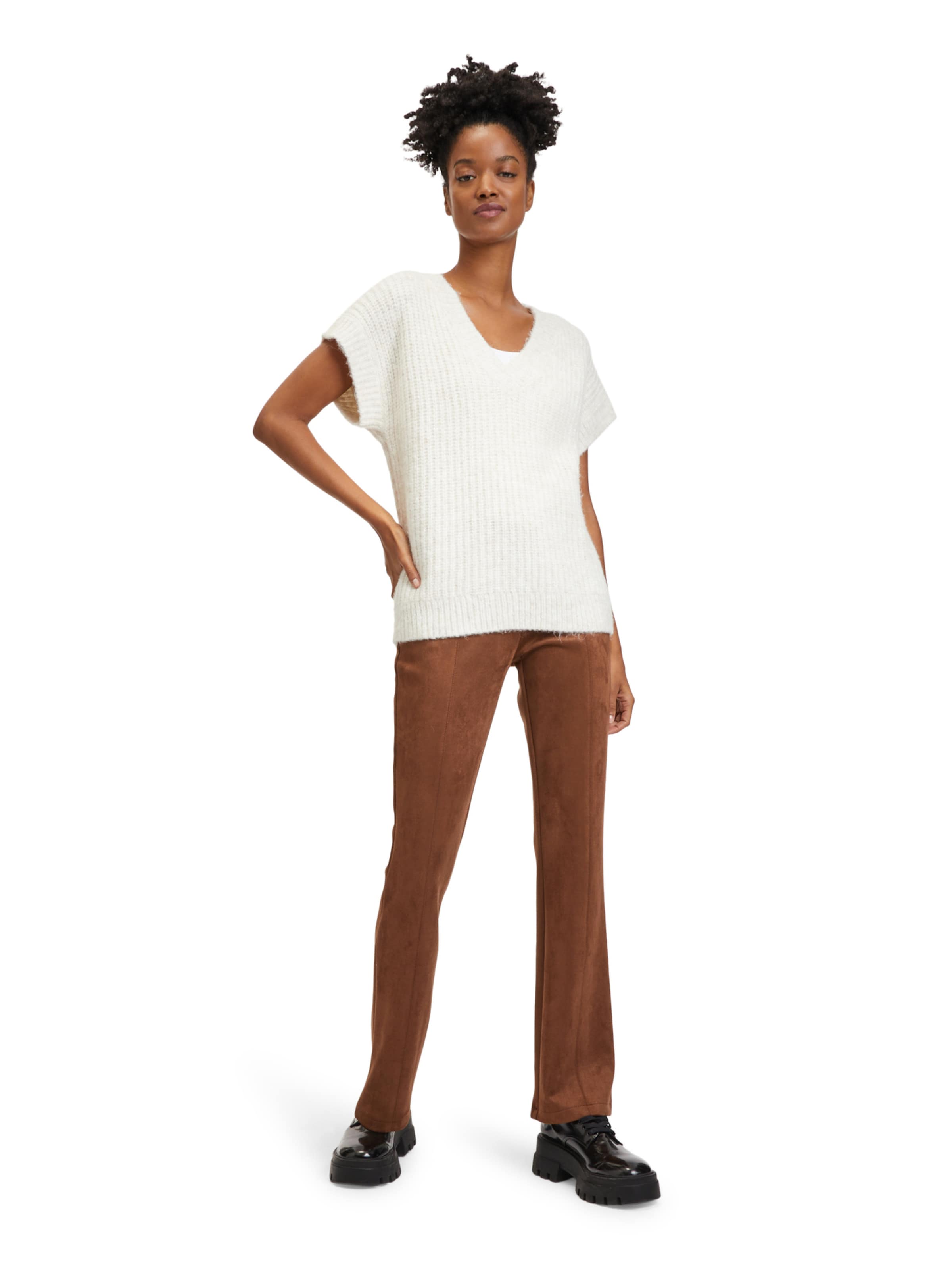 Cartoon - Acampanado Pantalón en marrón