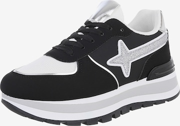 Ital-Design Sneakers in Black: front