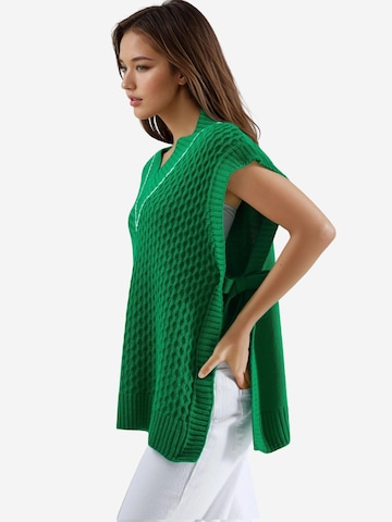 Gilet in maglia 'Pullunder' di My fashion in verde