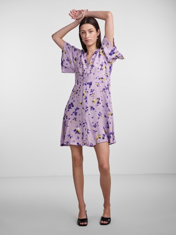 Y.A.S Shirt dress in Purple