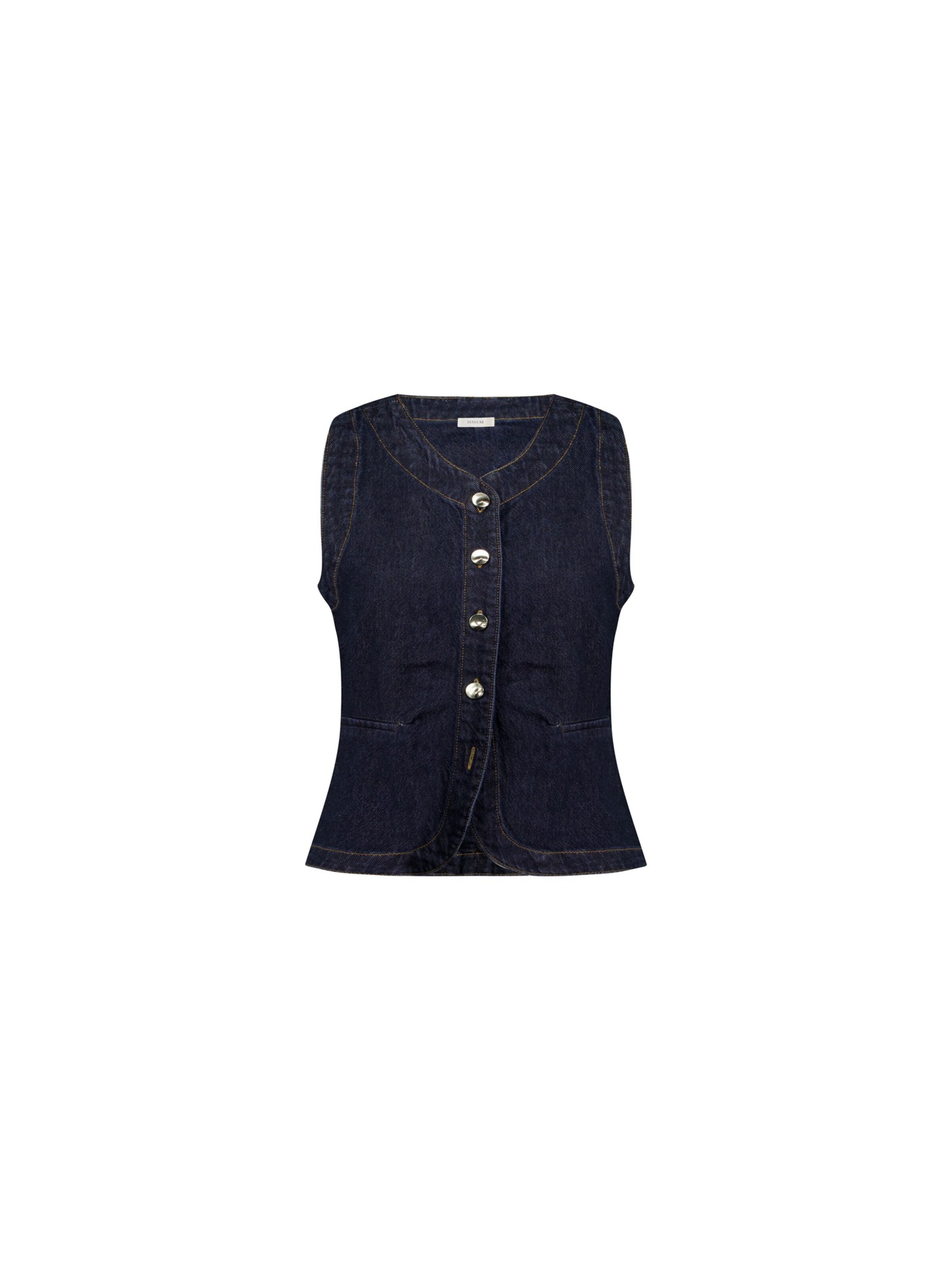 Gilet 'Diona' Deeluxe en bleu : devant