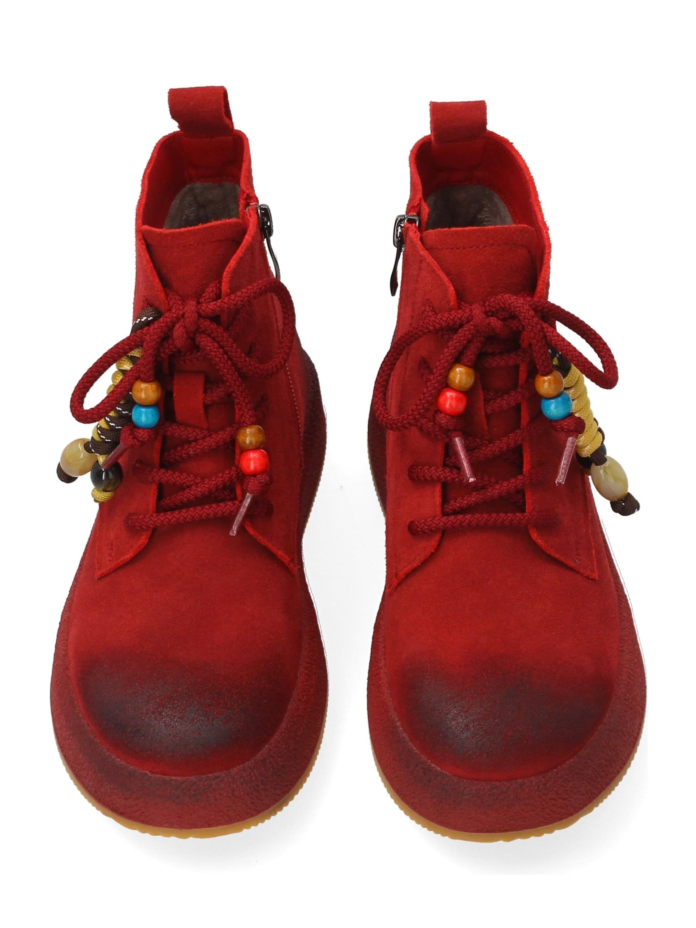 VENEZIA Schnürstiefelette‌‌‌‌ in Rot