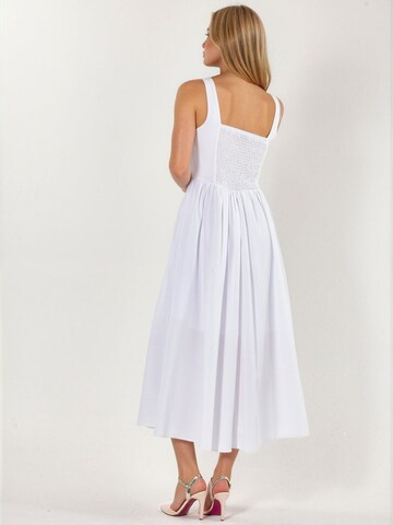 Busem Dress 'Midi' in White
