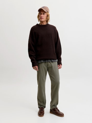 JACK & JONES Loosefit Jeans 'JJICHRIS JJORIGINAL' in Groen
