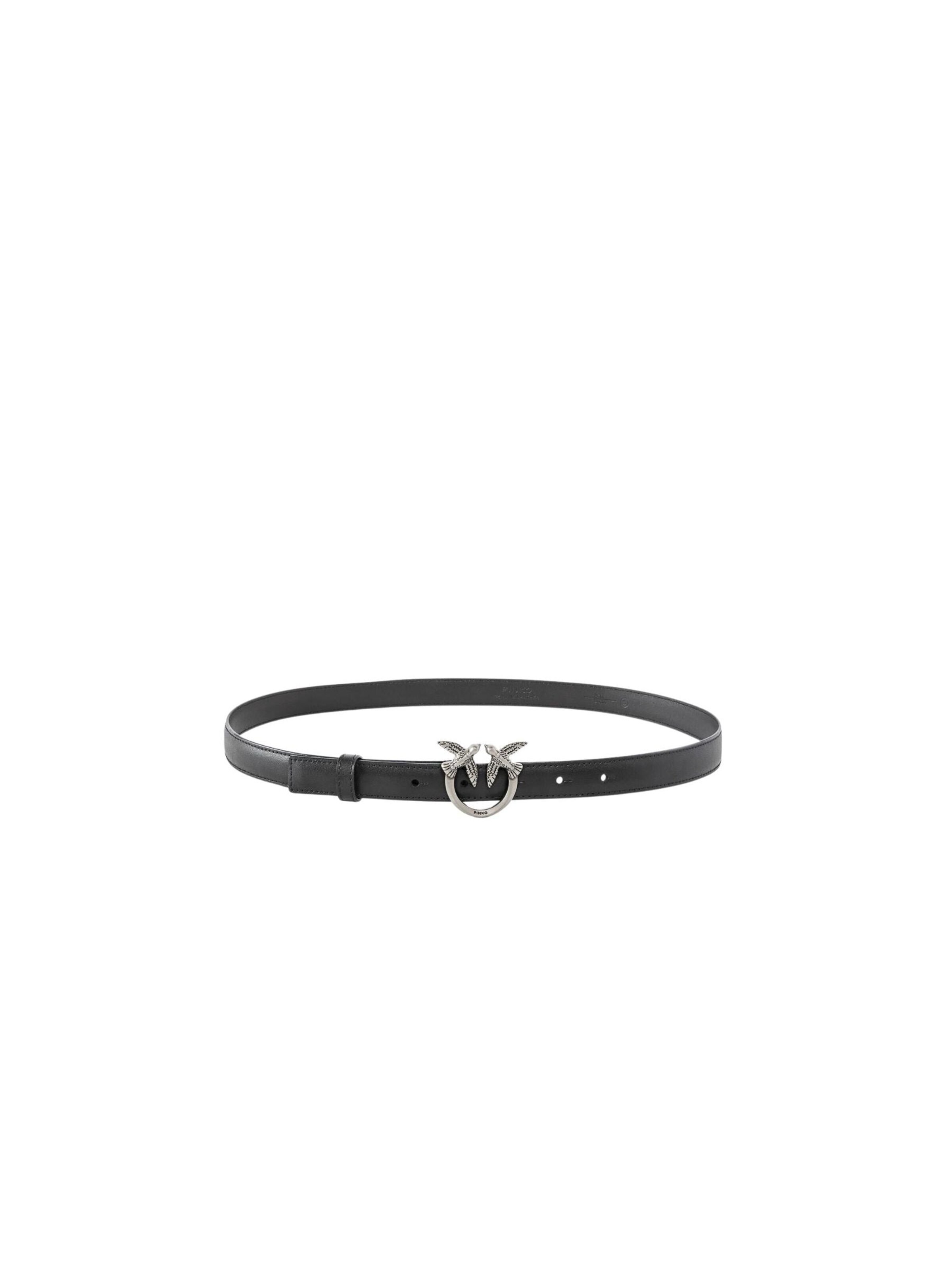 Ceinture '100143 A0F1 PE26 - CINTURA' PINKO en argent : devant