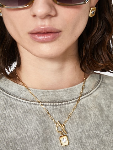 NALì Halskette heart pendant  necklace in Gold: Vorderseite