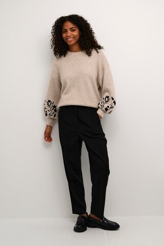 Regular Pantalon à plis 'Hella' Kaffe en noir