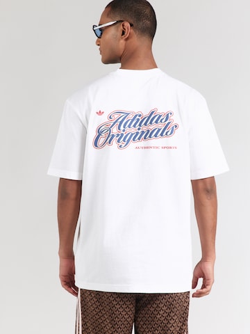 ADIDAS ORIGINALS Μπλουζάκι σε λευκό: μπροστά