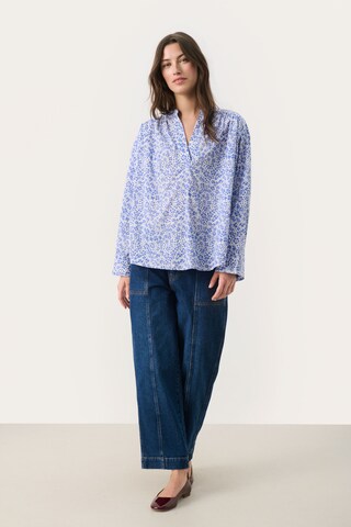 Part Two Bluse 'Natale' in Blau