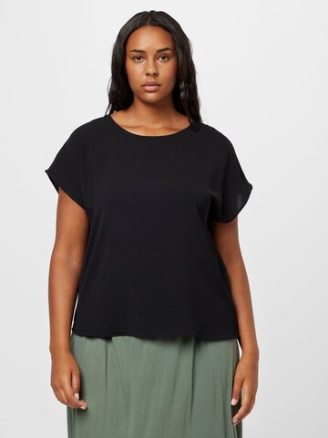Vero Moda Curve Bluzka 'INGE' w kolorze czarny: przód