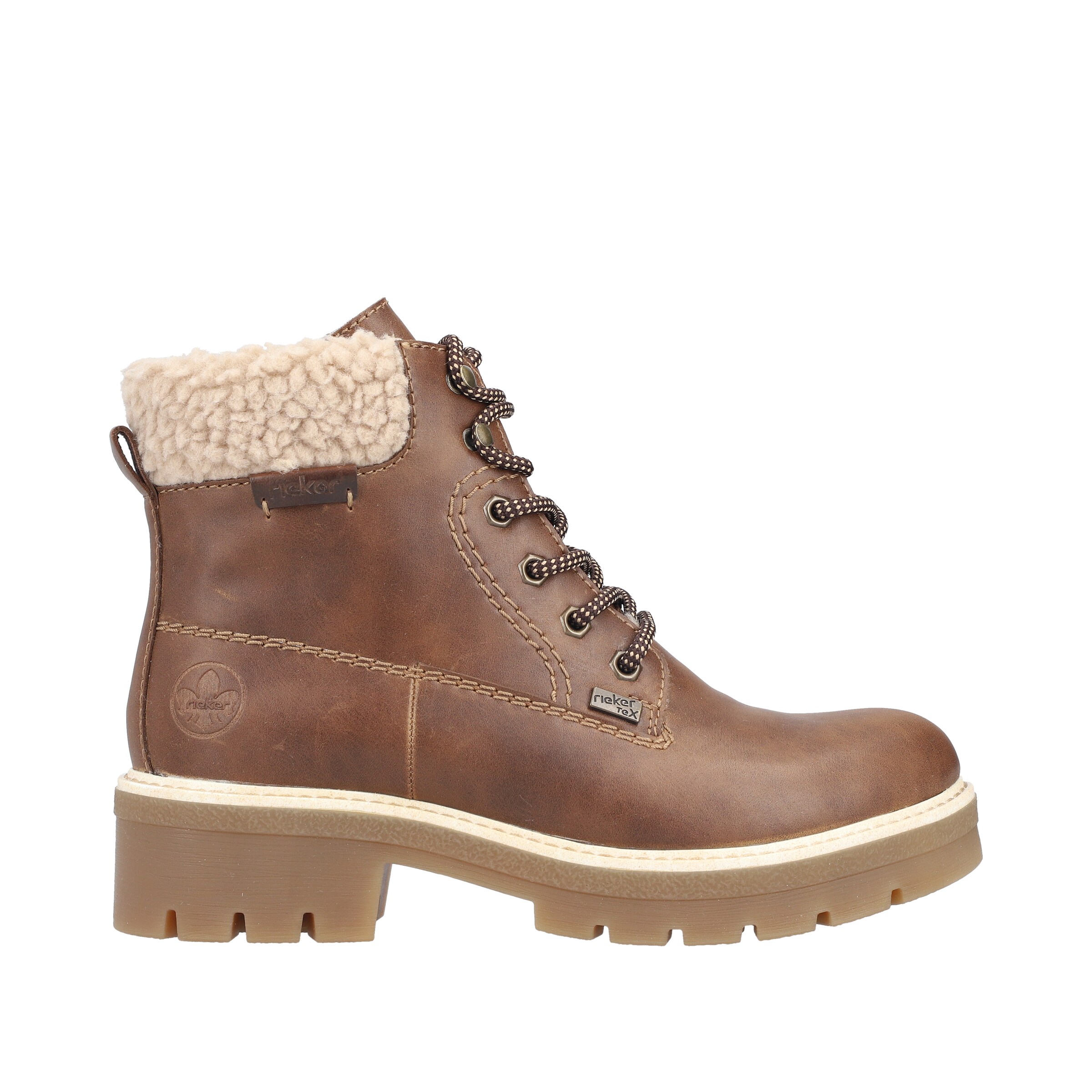 Bottes à lacets 'Y8118' Rieker en marron
