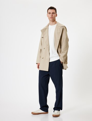 Koton Between-seasons coat in Beige: front