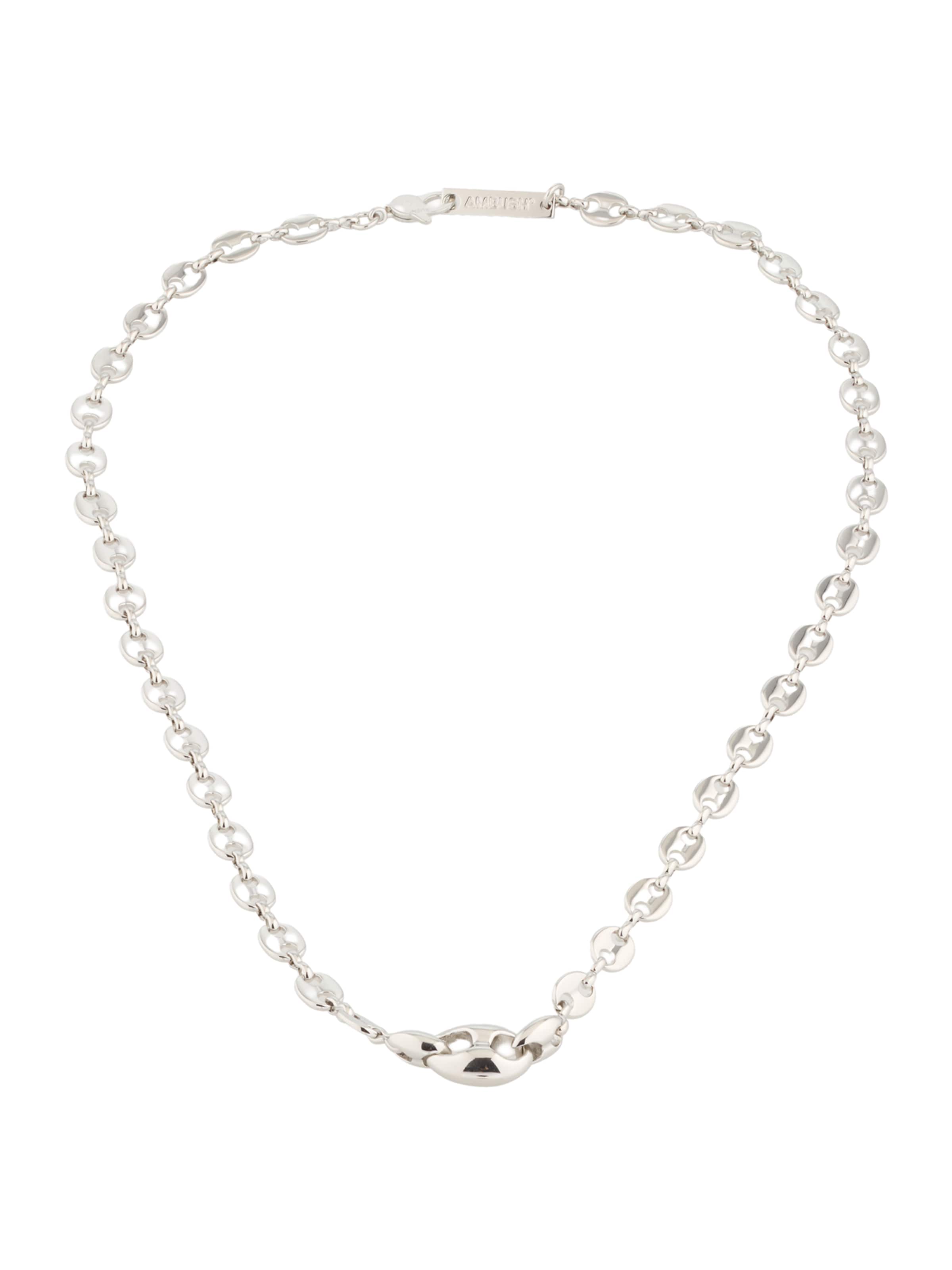 Grandinėlė 'ARMOR A CHARM' iš AMBUSH, spalva – sidabrinė, Prekių apžvalga