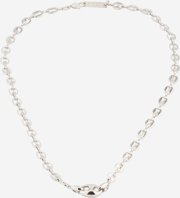 sudrabs AMBUSH Ķēdīte 'ARMOR A CHARM': no priekšpuses