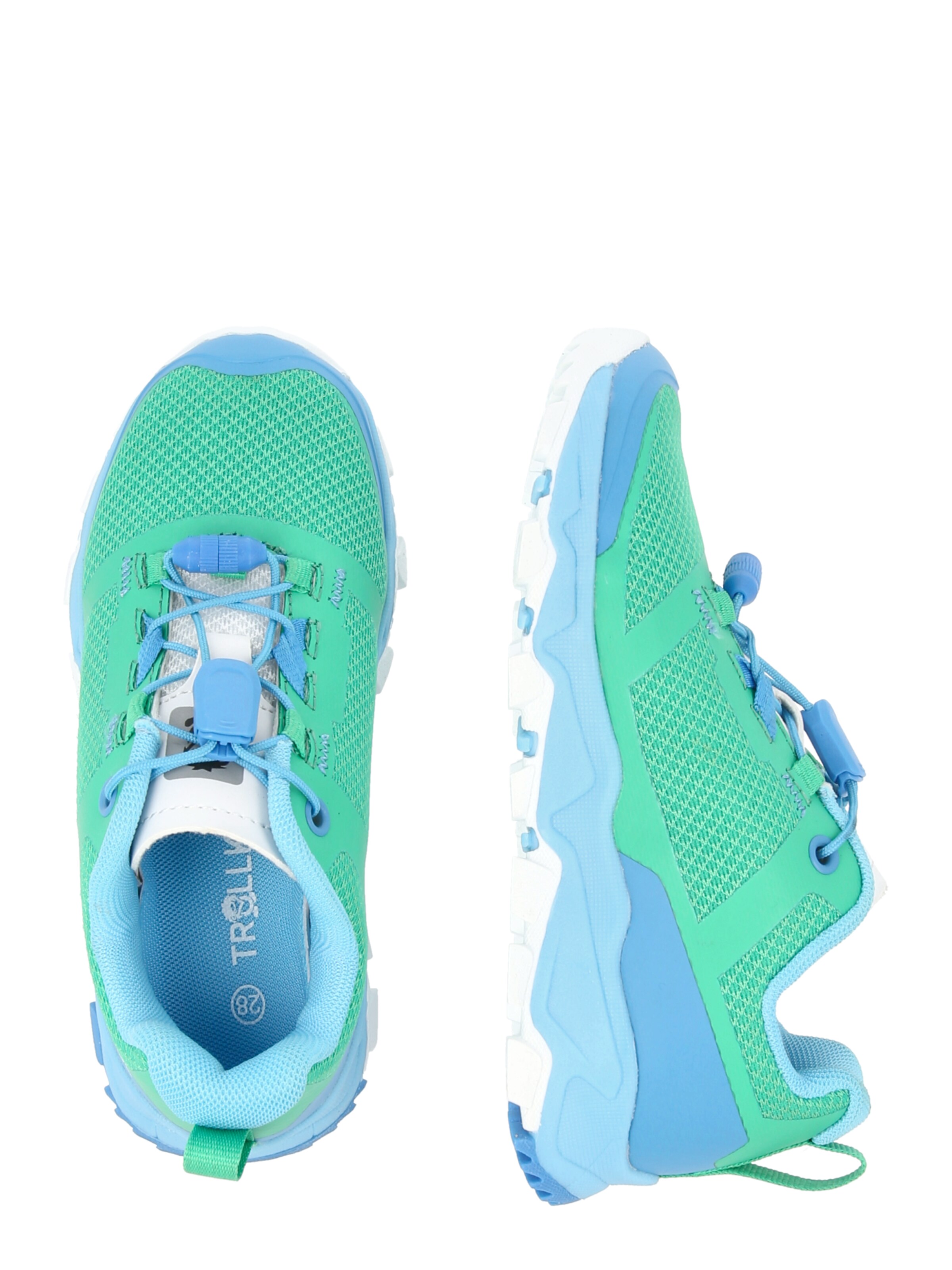 Baskets 'Sandefjord Hiker XT' TROLLKIDS en vert