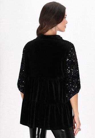 faina - Blusa em preto
