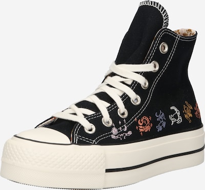 CONVERSE Augstie brīvā laika apavi 'CTAS LIFT HI', krāsa - jauktu krāsu / melns / balts, Preces skats