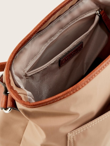 TOM TAILOR Schultertasche 'Reva' in Beige