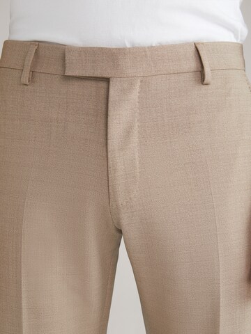 Coupe slim Pantalon à plis 'Blayr' JOOP! en beige